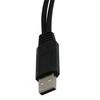USB 2.0 A Папа на 2 двойных гнезда Мама Y-образный разветвитель Хаб Адаптер Питания Кабель