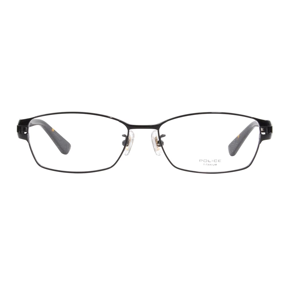 Glasses Sunglasses VPLA99J 0530 55 Square Full Rim Metal Titanium Date Glasses [Police]