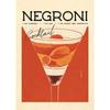 Картина на холсте Напиток Кайпиринья Джин Сангрия Апероль Шприц Ретро Кухня Украшение Стены