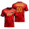 Custom Diy Name Number Egypt 2026 Soccer Jersey Men Women Football T Shirt Egyptian Flag Team Uniform For Training Casual Sport