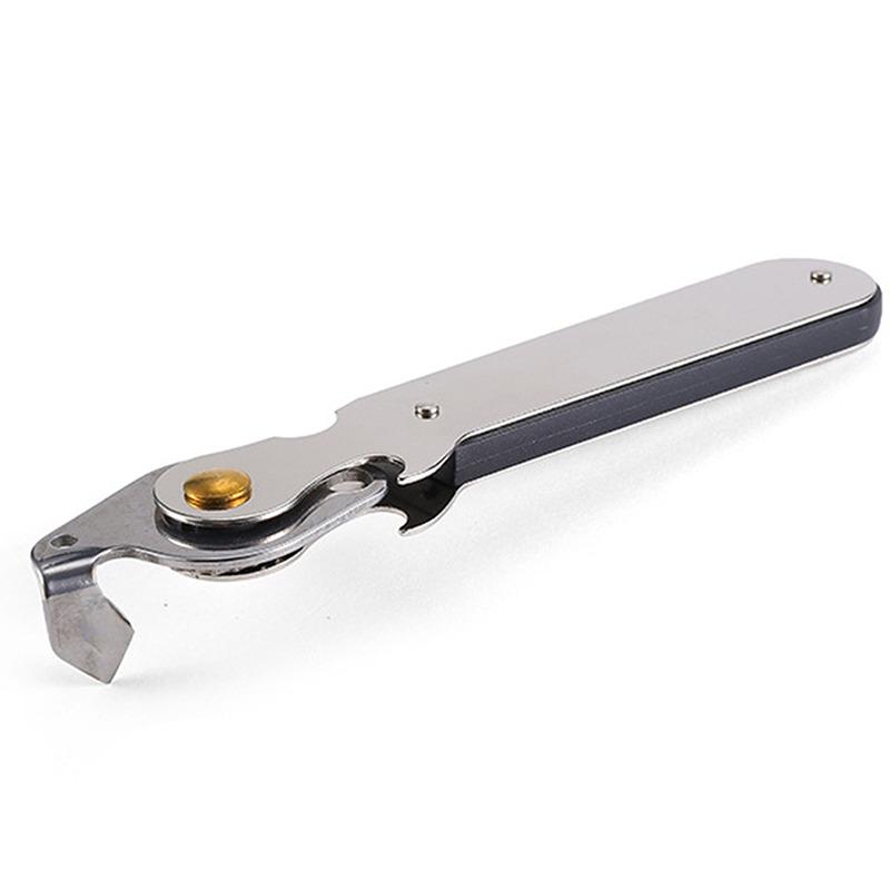 Manual Can Opener Stainless Steel Tin Opener Kitchen Can Piercer For Restaurant Home Camping Can Opener Bottle Opener