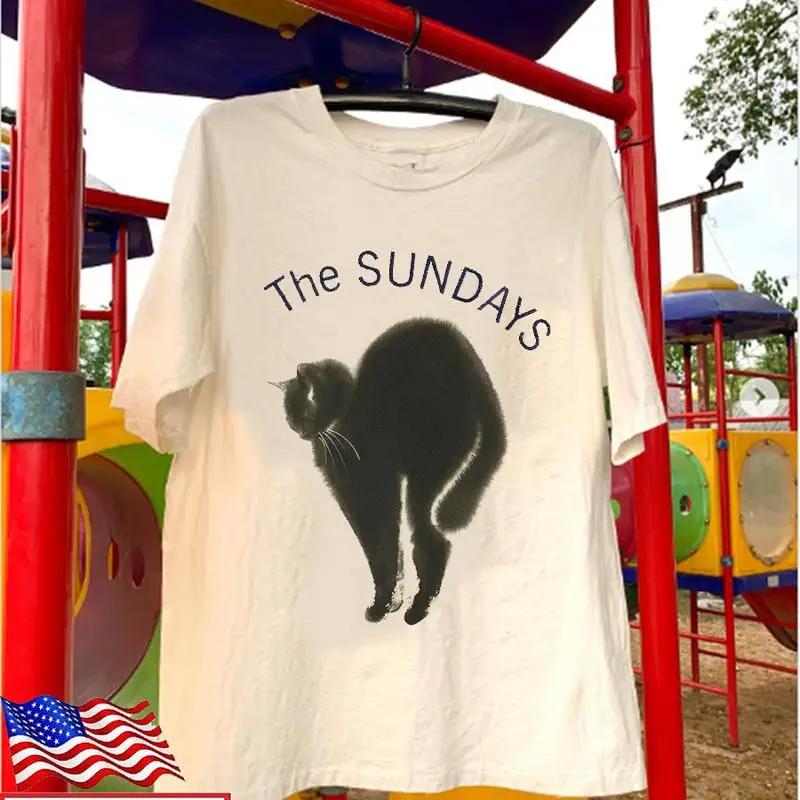 The Sundays Band Cat Morning Stretch T Shirt S 5xl