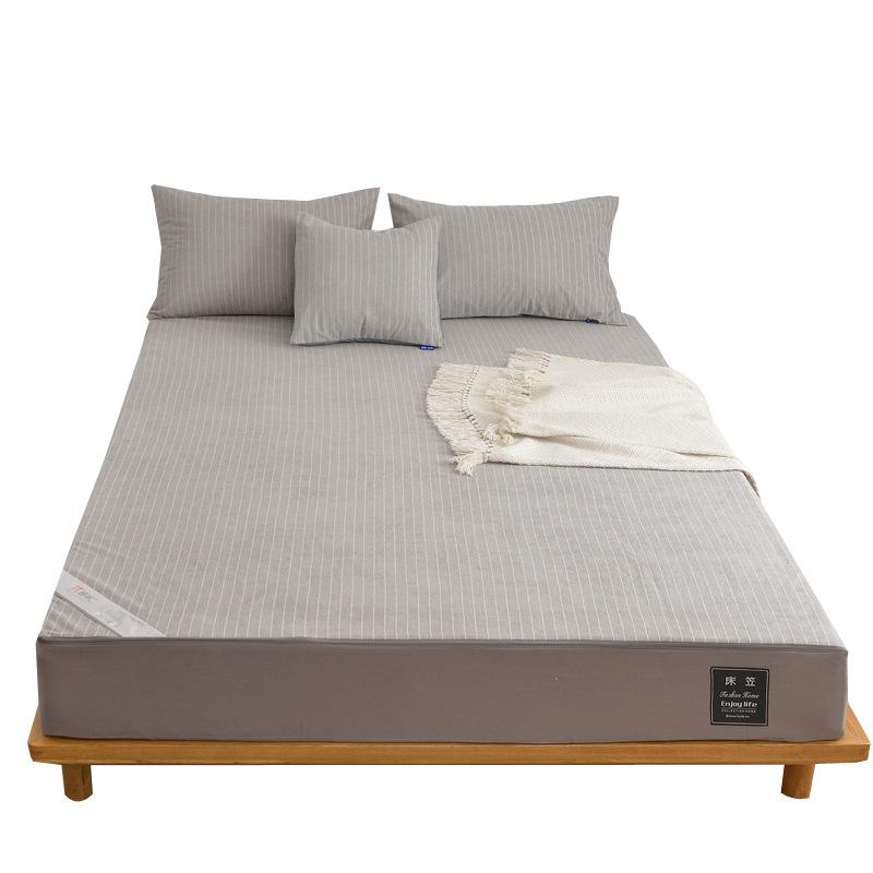 Хлопчатобумажное полотенце, шестисторонняя водонепроницаемая простыня, противоскользящий коврик и коврик для защиты от мочи, покрывало Mengsi, молния, пылезащитный чехол