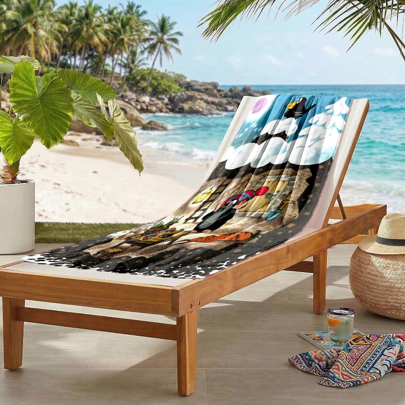 Krtecek Fashion Beach Towel: Ideal for Summer Adventures Soft, absorbent and quick drying suitable for swimming and bathing