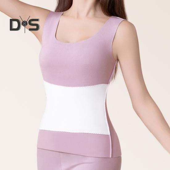 Winter Women Thermal Double-sided Velvet Vest Seamless Velvet-lined Fast Temperature Lock Heating Slim Fit Elastic Sleeveless Inner Wear Bottoming