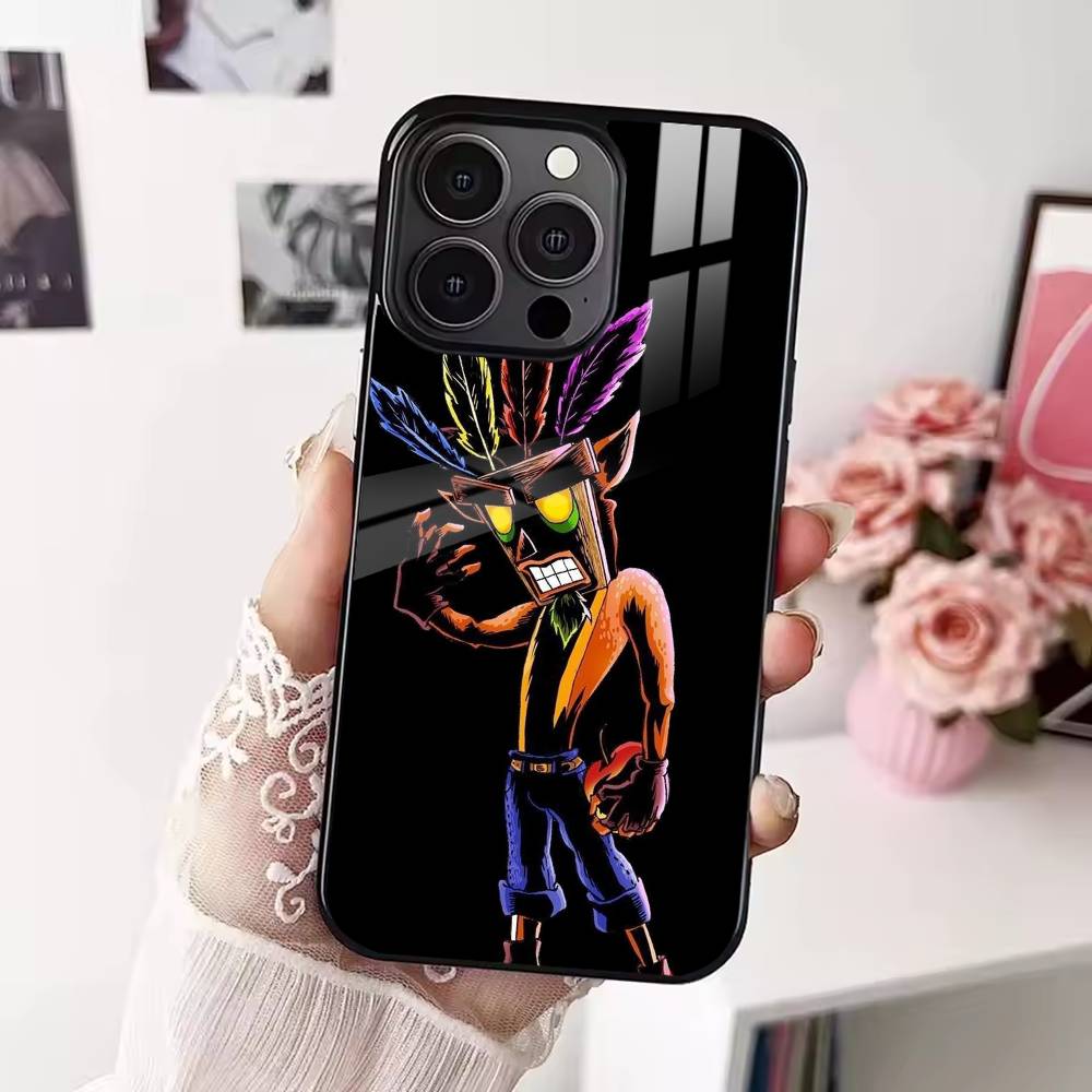 C-CrashS B-Bandicoot Game Phone Case For iPhone 17,16,15,14,13,12,Plus,Pro,Max for Magsafe Magnetic Wireless Charging