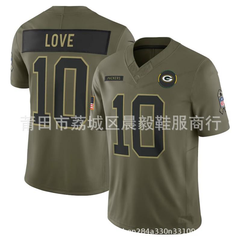 Embroidered NFL Football Jersey Men - San Francisco 49ers Eagles Bills Patriots Steelers Fan Apparel Winter Wear