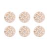 6pcs/set Detachable Adjustable Metal Button Clothing Crafts Decorative No Sewing Buttons Garment DIY Pearl Nail Accessories