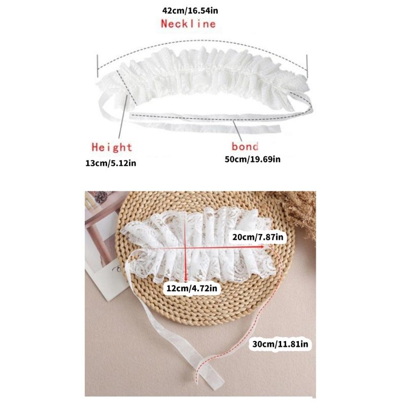 Маникюрные рукава с кружевной отделкой, Декор для ногтей, Сетчатые манжеты, Романтические нарукавники для особых случаев и маскарадных костюмов