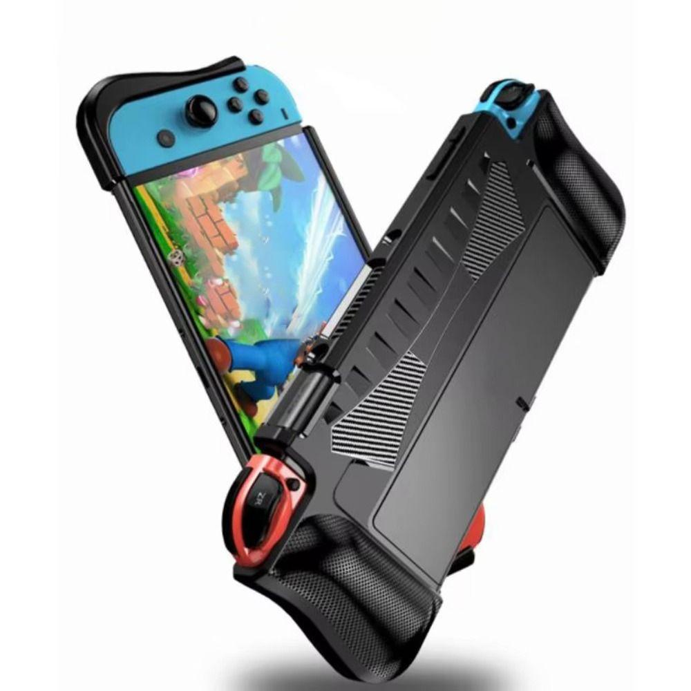 Shockproof Protective Case Dockable Grip Shell Game Accessories for Nintendo Switch OLED