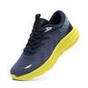 0309 Large Size Running Men's Shoes 2025 Fashion Platform Tide Shoes Breathable Mesh Casual Flying Knitting Sports Shoes