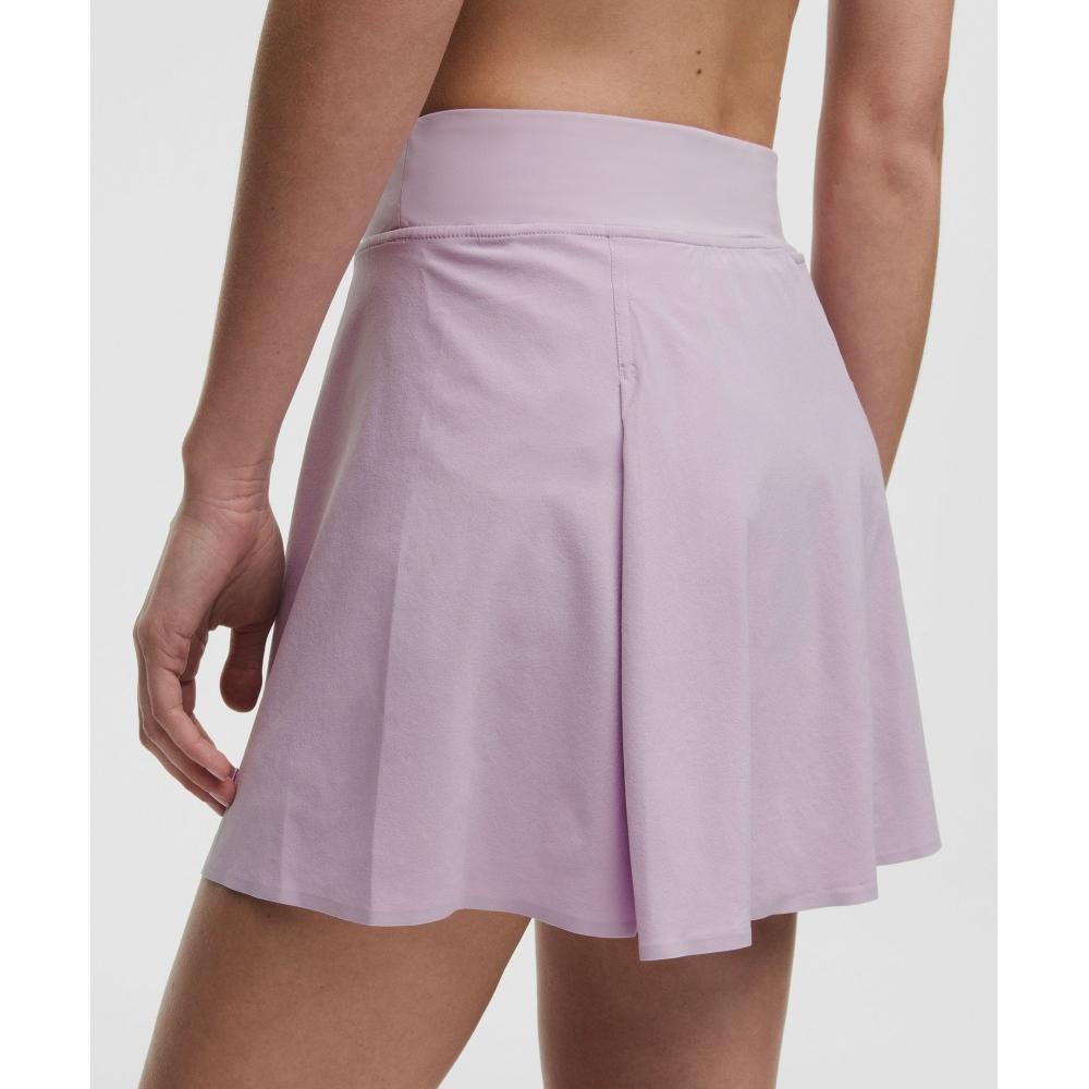 Теннисная юбка Lululemon А-силуэта с боковыми складками Llay