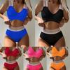 Women Bikini Sexy High Waist Bathing Suit Beach Swimwear Female Summer Swimsuit