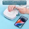 3200RPM USB Mini Nail Dust Collector Portable Nail Dust Extractor Nail Vacuum Cleaner Fan Nail Art Manicure Fan With Filter