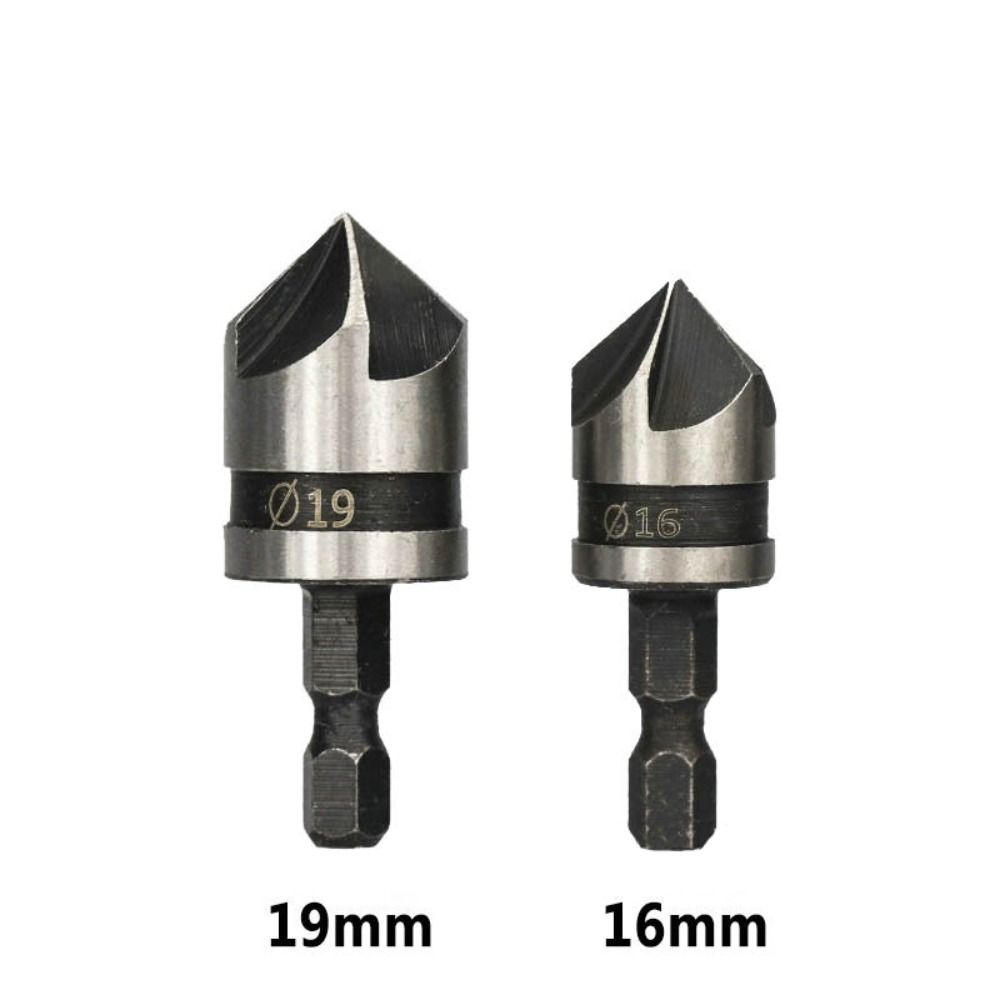 Инструмент для снятия фаски Деревообрабатывающий расширитель отверстий 90-градусный расширитель отверстий Бит Портативное сверло для снятия фаски