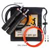 Weighted Jump Rope with Extra Speed Cable Ball Bearings Anti Slip Handle Perfect for Double Unders
