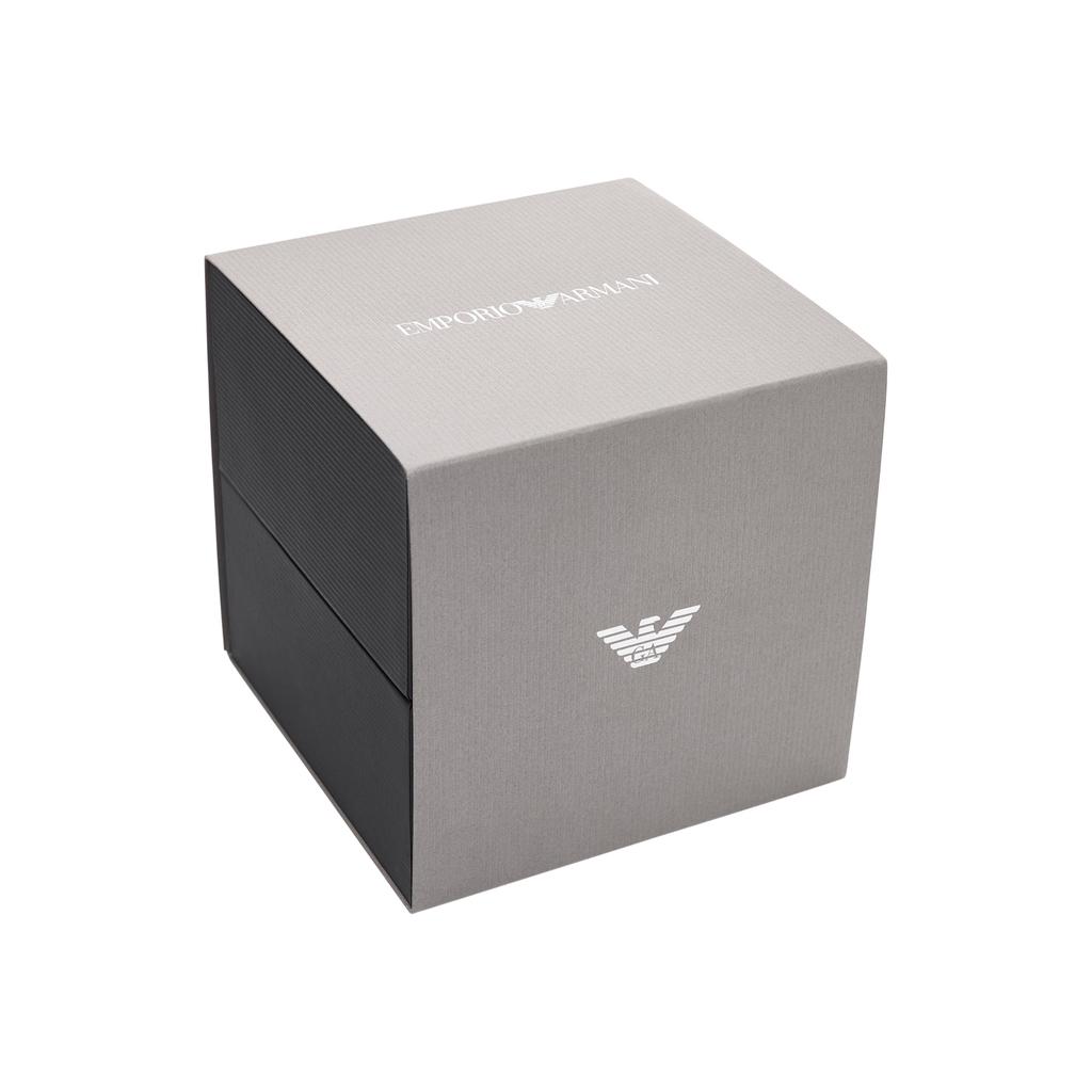 Emporio Armani World Explorer Chronograph Stainless Steel AR11739 Men's Solar-Powered Watch,