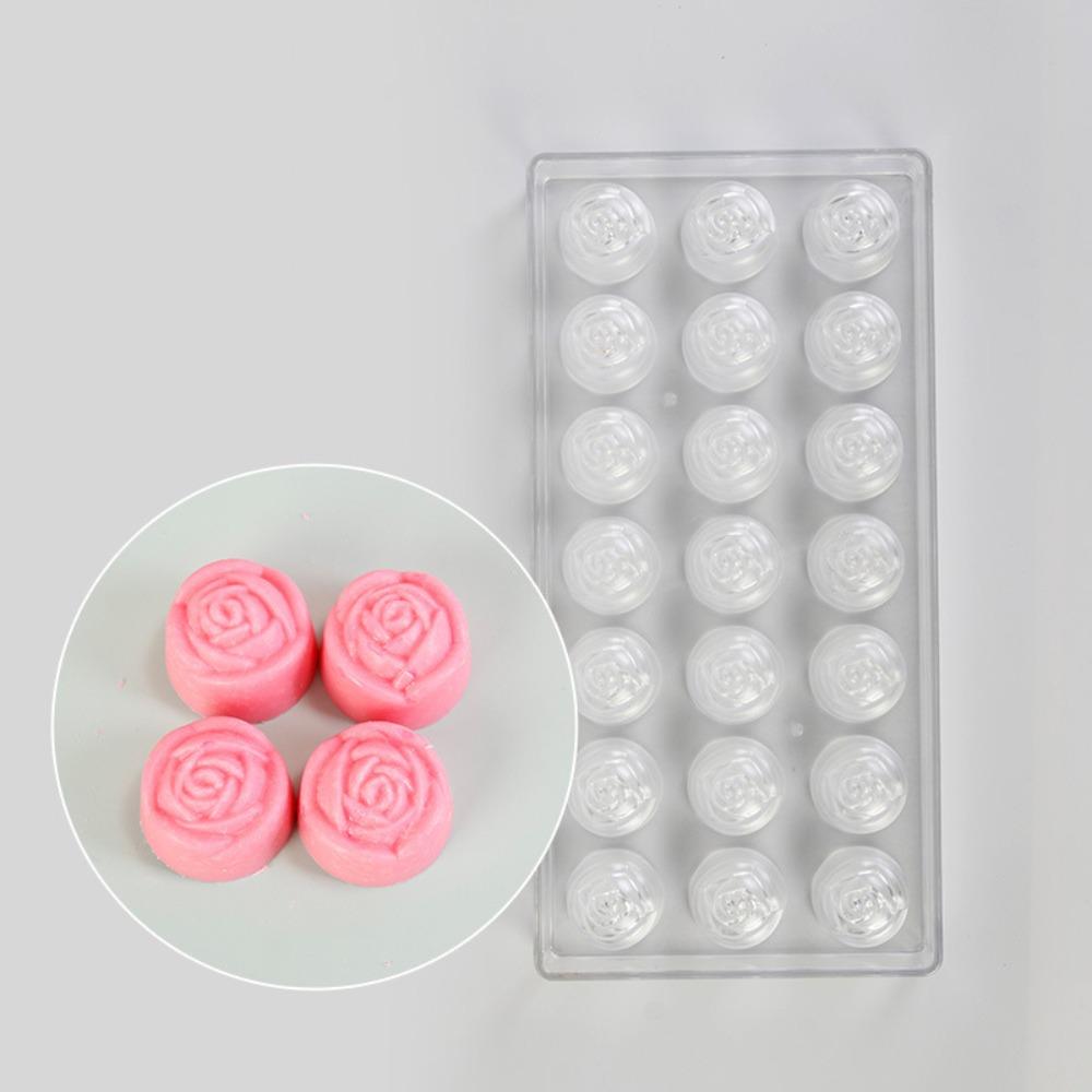 Прозрачные шоколадные формы 3D Candy Mold Выпечка Инструменты Мини-форма для печенья Главная