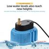 with 3 Adapters Pool Cover Pump 75W Swimming Water Removal Pump Submersible Pump  For Pool Draining