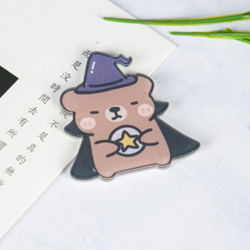 Акриловая брошь в корейском стиле, булавки с героями мультфильмов, аниме, милый персонализированный значок, популярные подарки, корсаж для женщин, ювелирные изделия