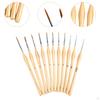 11 Pieces Miniature Paint Brushes Art Liner Portable Supplies Convenient Detail