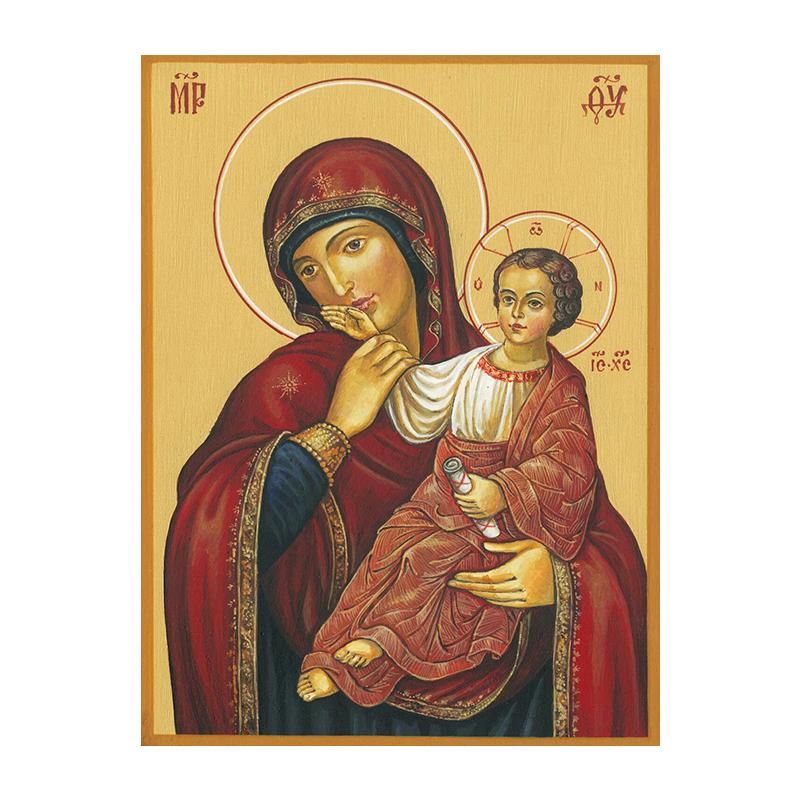 Семейный постер Святой Девы Марии Панагия Бытие Иисуса, холст, картина, принт, православная христианская картина для комнаты, настенный художественный декор