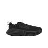 HOKA Bondi 8 Wide Тройные черные женские кроссовки 1127954-BBLC