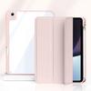 Slim Tri-Fold Case OPPO Pad 11-inch 2 11.6-inch Transparent Acrylic Back PU Leather Cover With Stand Auto Sleep