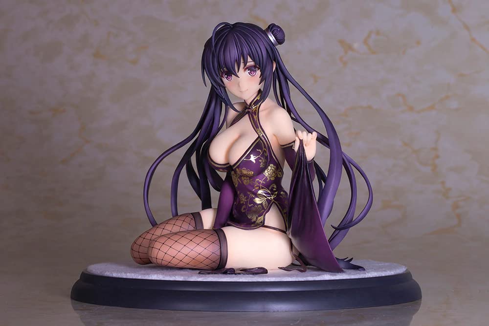 Alphamax Comic Aun Fuyutsuki Mari Сидящая Иллюстрация от Fukasaki Kurehito Масштаб ПВХ Раскрашенная Полная Фигурка Вер. 1/6