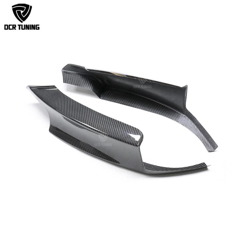 Car Styling Dry carbon M - Performance Front Bumper Lip Splitter For BMW F30 F35 320i 325i Sedan Rear Bumper Splitter 2012 - UP