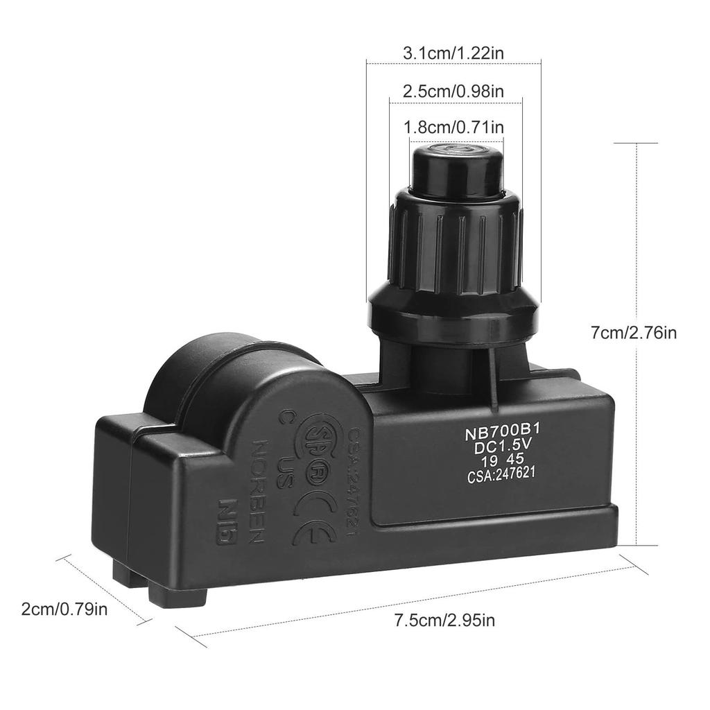 Комплект для замены поджига, Комплект зажигания, Комплект поджига, Зажигалка для гриля, Комплект кнопки зажигания, Пластиковая текстура для приготовления на открытом воздухе