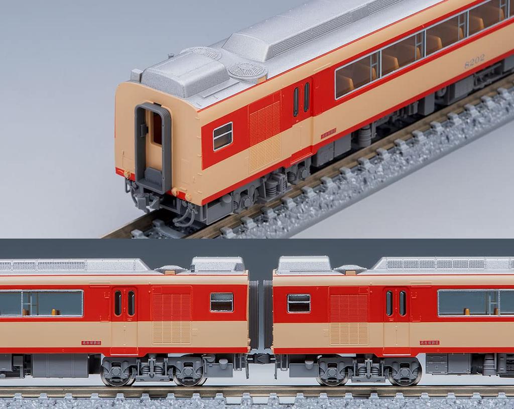TOMIX N Gauge Meitetsu Kiha 8200 Series Northern Alps Set 98446 Модель железнодорожной дизельной машины