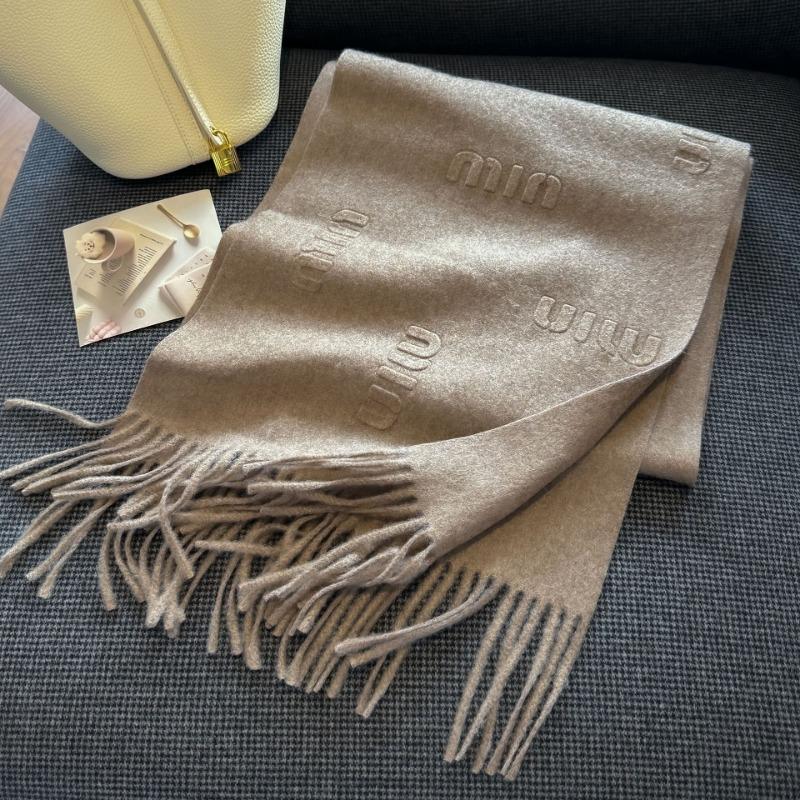 High Quality Scarf Women Autumn Winter Solid Color Simple Classic Wool Blend Muffler Female New Type Versatile Warm Shawl