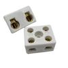 2 Postion 5 Hole 2W5H Ceramic Wiring Terminal Block High Frequency Porcelain Dual Row Wire Connector