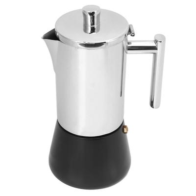 Индукционный нагрев Moka Pot Плита Кофеварка Нержавеющая сталь Итальянская кофемашина для дома