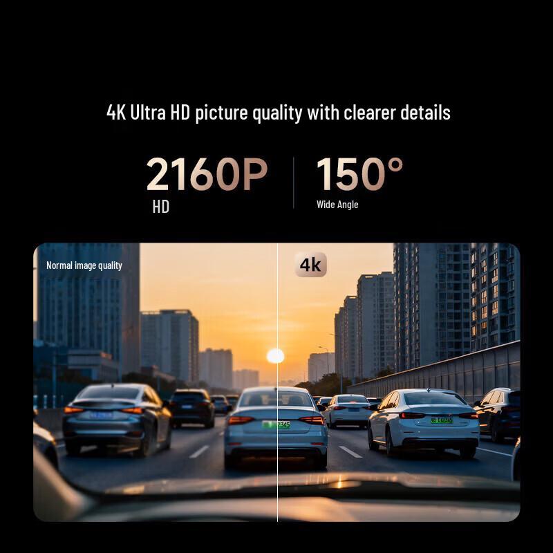 360 K380 Истинный 4K Видеорегистратор (Китайская версия)