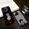 Темный аниме Хеллсинг Алукард Чехол для телефона iPhone17,16,15,14,13,12,11 Plus,Pro Max Черный Конфетный серебристый чехол для телефона