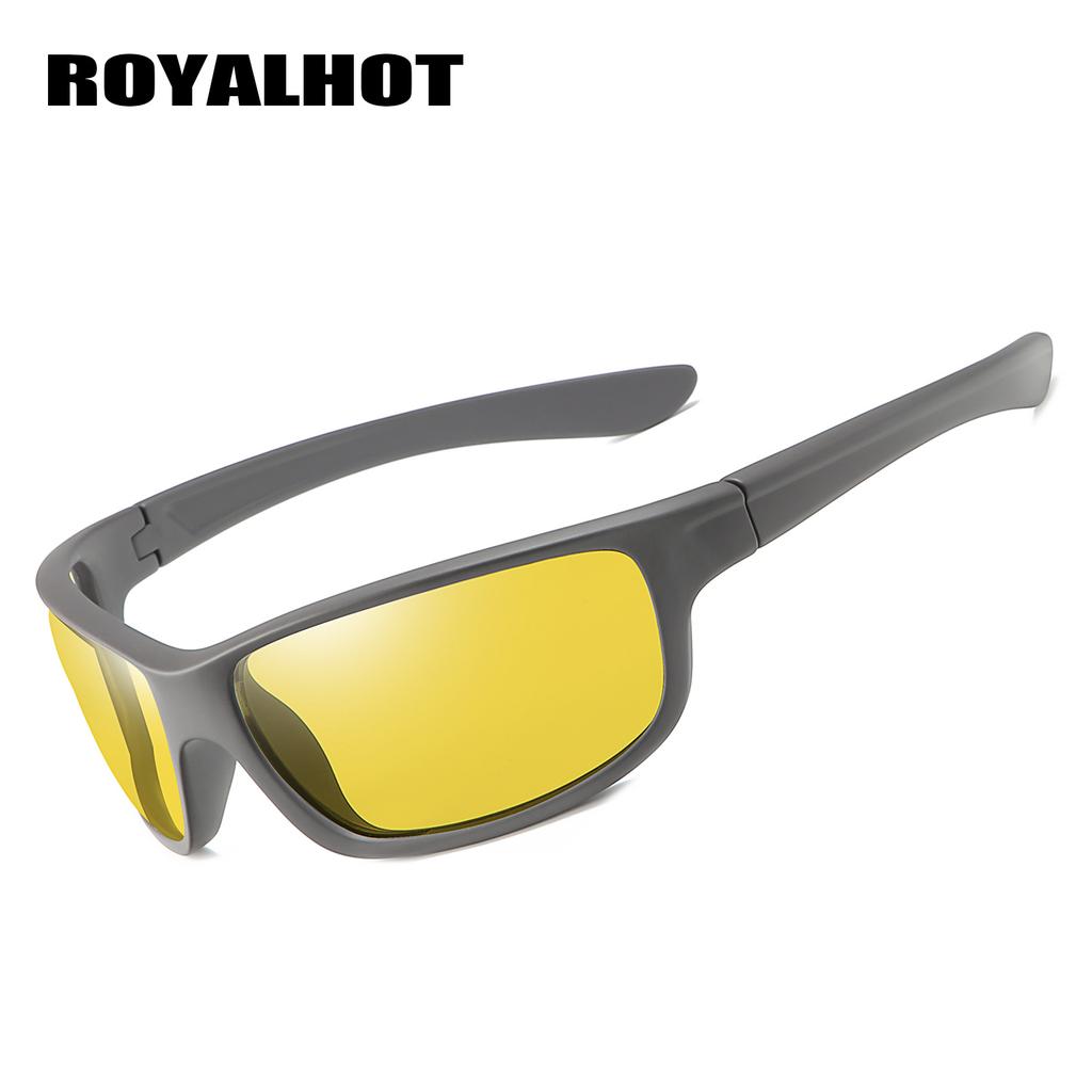 Royalhot Поляризованные солнцезащитные очки унисекс для научной фантастики, винтажные солнцезащитные очки, очки в стиле ретро, ​​солнцезащитные очки, UV400