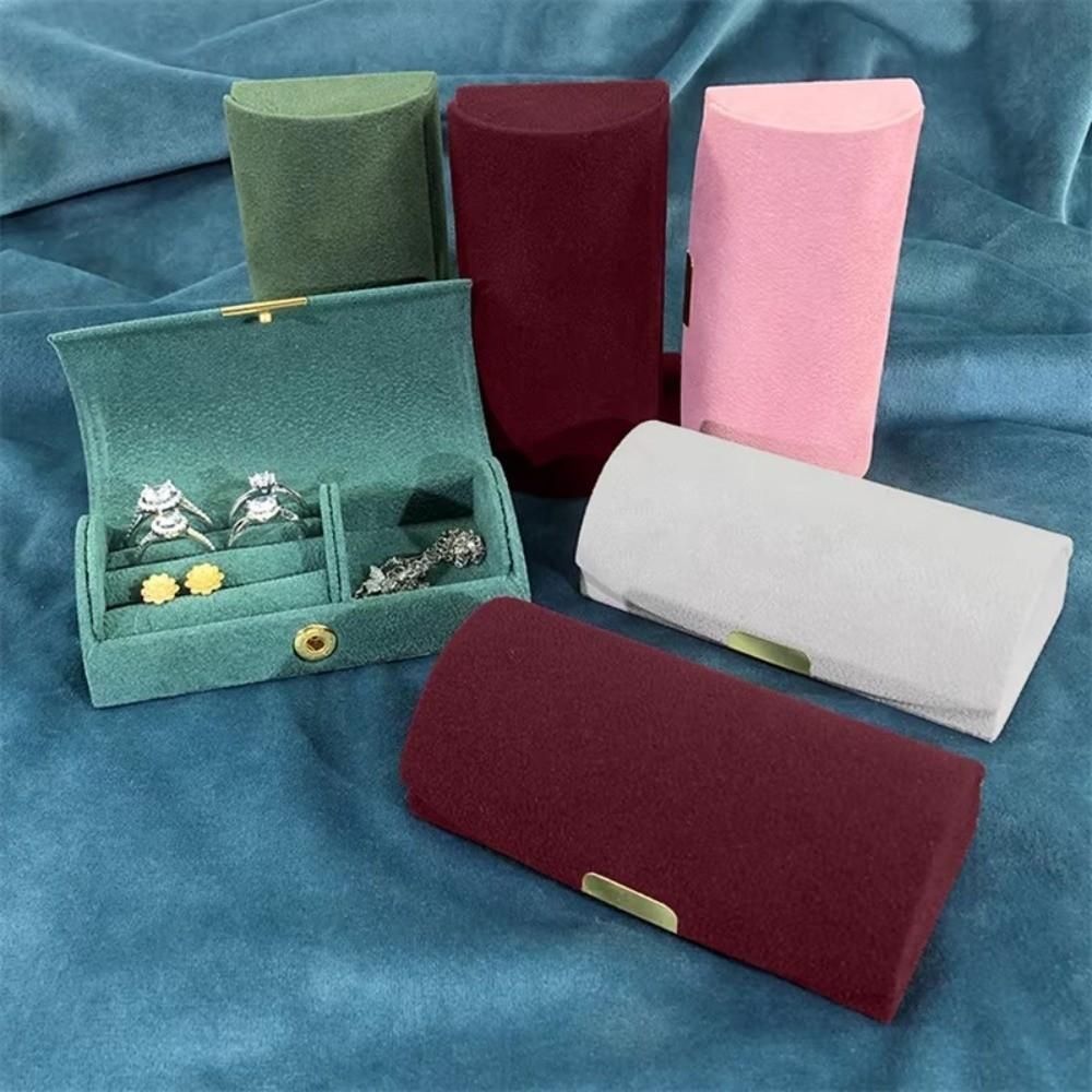 Elegant Travel Jewelry Case Arch Face Necklace Case Box New Jewelry Box Gift