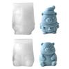 Animal Silicone Candle Molds for Making Candle Soap Epoxy Resin Craft Multipurpose Silicone Mould for Gypsum Decoration