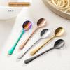 Yousheng 6Pcs Tiny Spoon Set Mini Stainless Steel Spoons for Salt Spice Jars Portable Seasoning Spoon for Powder Spices Sugar Coffee