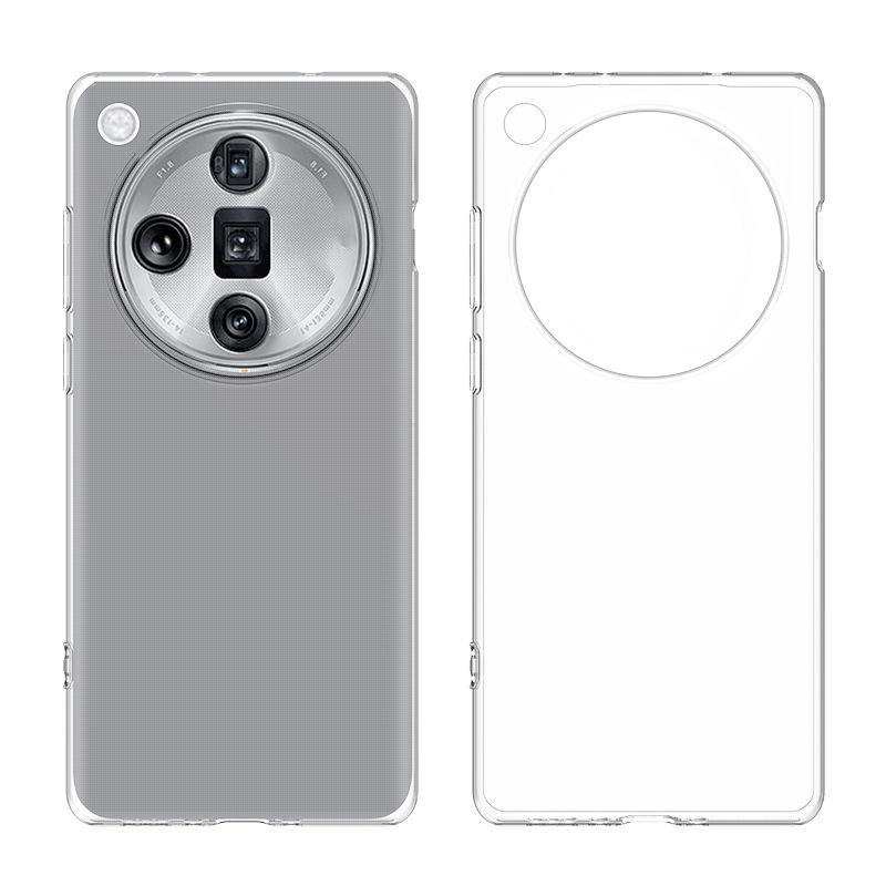 Подходит для OPPO Find X9S PRO ультратонкий прозрачный чехол для мобильного телефона OPPO Find X8S + высокопрозрачный ТПУ чехол