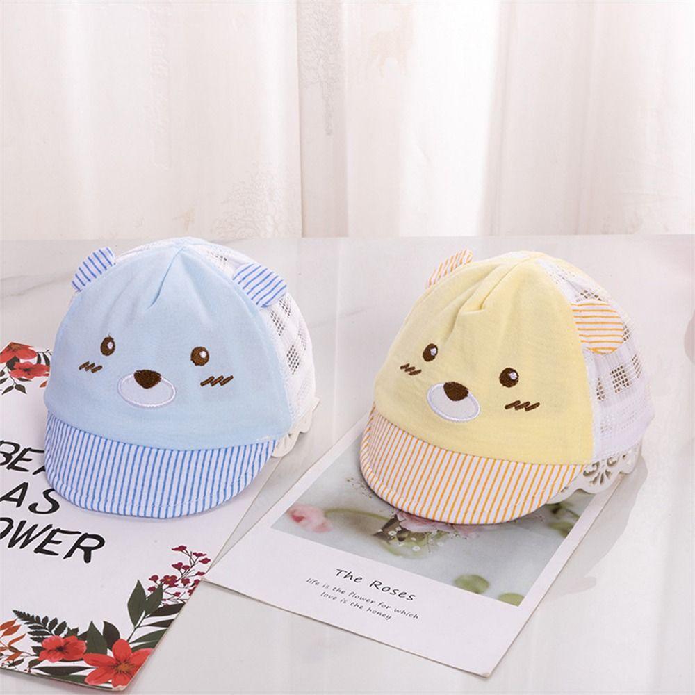Cotton Baby Bucket Hat Breathable Summer Hat Casual Panama Hat Toddler