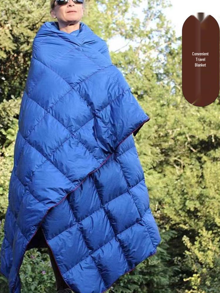 Портативное уличное пуховое одеяло и дорожное покрывало для кемпинга, офиса и использования в помещении