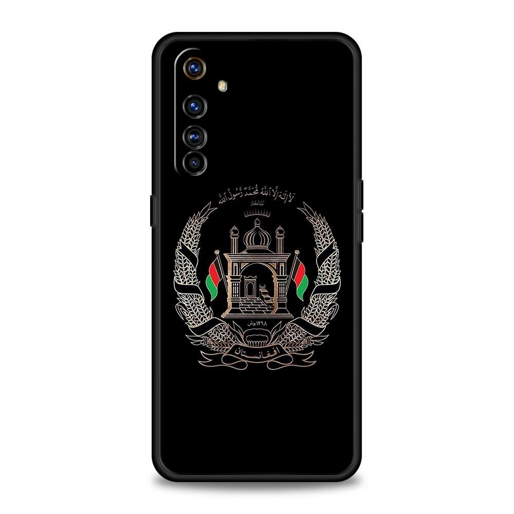Флаг Афганистана для Realme 11 10 9 8 5G 7 6 GT2 Pro Plus C21 C11 C25 C35, мягкий чехол для Realme GT Neo 2 3 3T, чехол для телефона