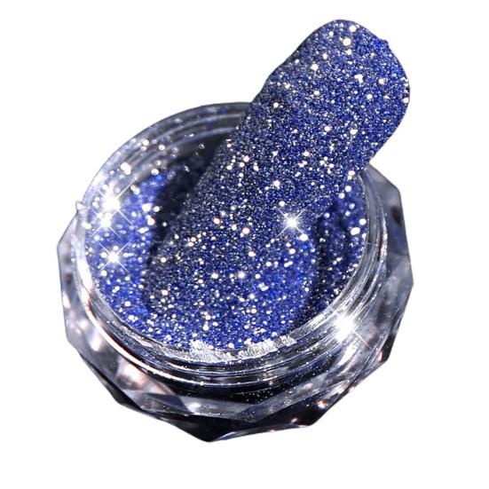 1 коробка пудры для ногтей стильная пудра с стойким эффектом, привлекающая внимание блестящая пудра для ногтей для женщин