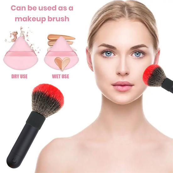 Электрический массажер для глаз, перезаряжаемый через USB, 10 режимов, регулируемый, компактный размер, портативный водонепроницаемый вибрирующий инструмент для массажа глаз