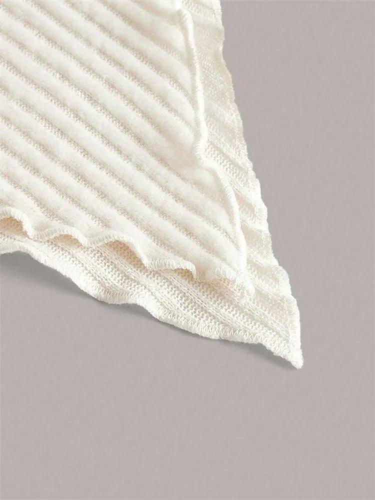 Blouse Phumee One Shoulder Long Sleeve AD081