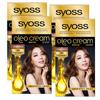 Oleo Hair Dye 2N Sparkling Brown 100g X 4 Boxes