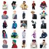 50 стикеров G-Dragon: Корейская мужская группа Граффити для чехлов на телефон, Бутылок для воды, Блокнотов и Планшетов